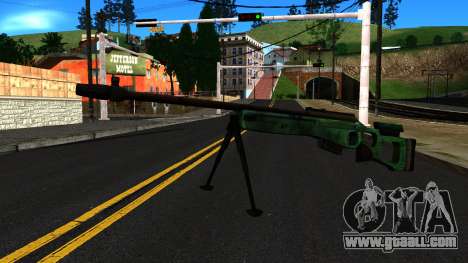 SV-98 with a Bipod and no rear Sight for GTA San Andreas