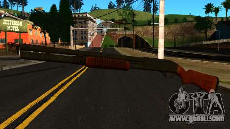 Wooden MP-133 Without Gloss for GTA San Andreas