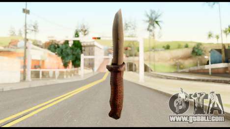BB Cqcknife from Metal Gear Solid for GTA San Andreas