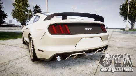 Ford Mustang GT 2015 Custom Kit black stripes gt for GTA 4