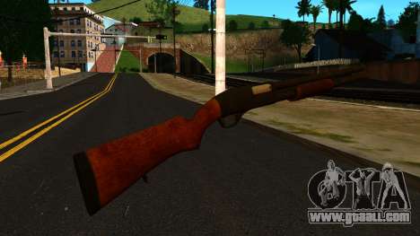 Wooden MP-133 Without Gloss for GTA San Andreas