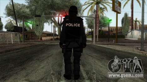Police Skin 12 for GTA San Andreas