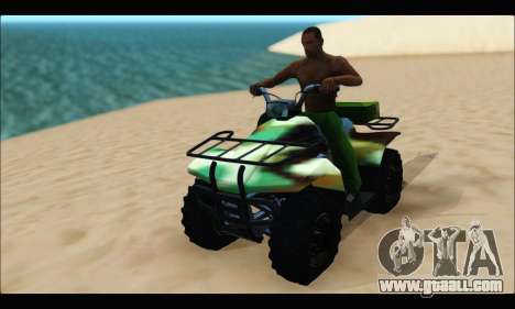 ATV Army Edition for GTA San Andreas