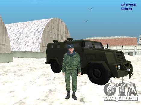 MIC-3924 Armored Bear for GTA San Andreas