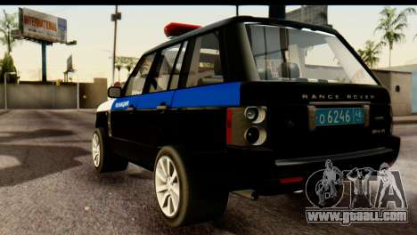 Land Rover ДПС for GTA San Andreas
