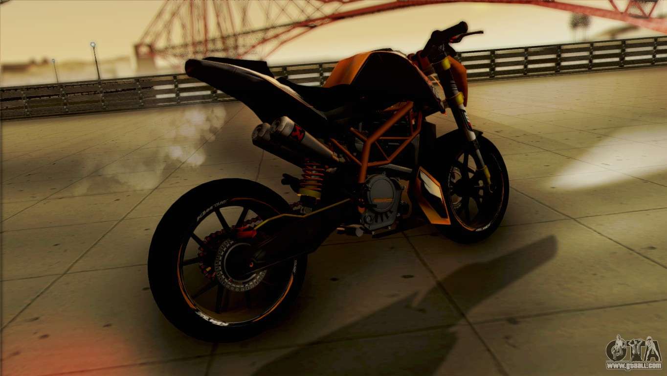 Ktm Duke 125 For Gta San Andreas