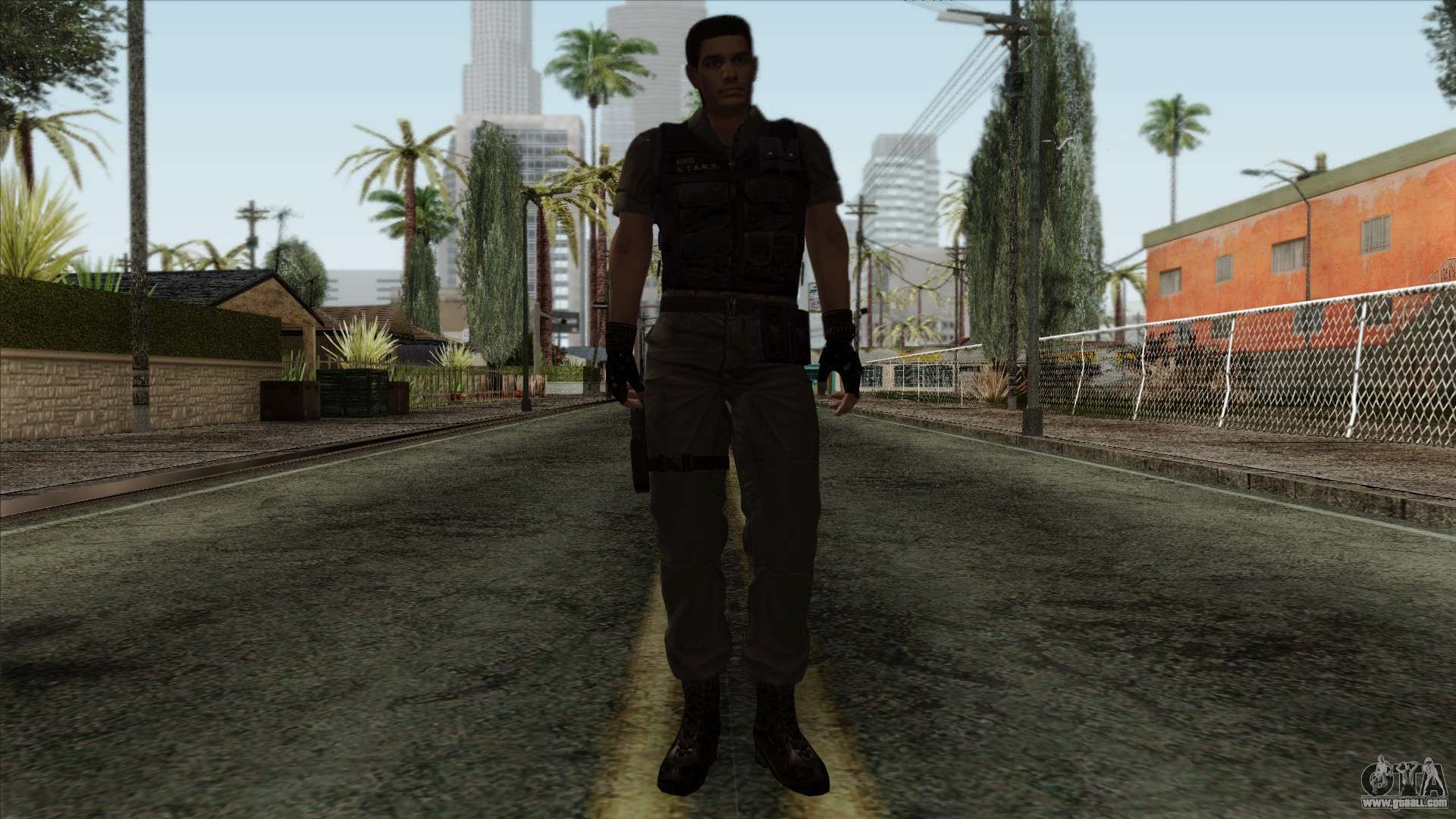 Skin De Krauser Mutado De Resident Evil 4 Remake for GTA San Andreas