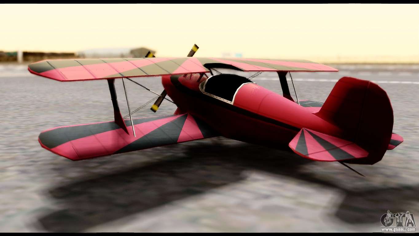 Código do avião Stuntplane do GTA San Andreas 