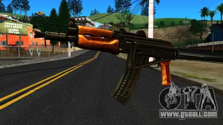 Bright AKS-74U v2 for GTA San Andreas