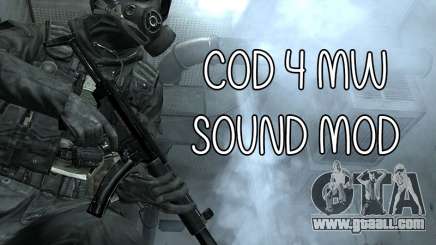 COD MW Sound Mod for GTA San Andreas