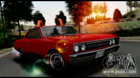 Chevrolet Chevelle SS 396 L78 Hardtop Coupe 1967 for GTA San Andreas