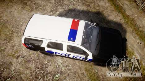 Chevrolet Tahoe 2010 Police Algonquin [ELS] for GTA 4