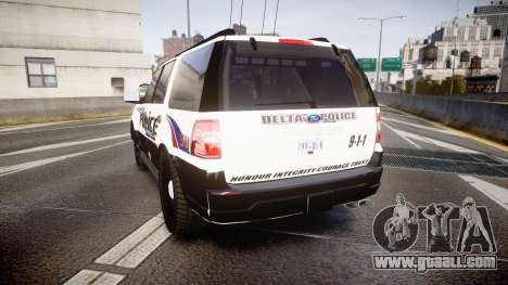 Ford Expedition 2010 Delta Police [ELS] for GTA 4