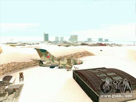 MiG 21 the Soviet air force for GTA San Andreas
