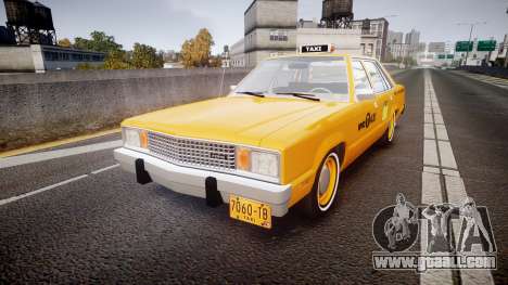 Ford Fairmont 1978 Taxi v1.1 for GTA 4