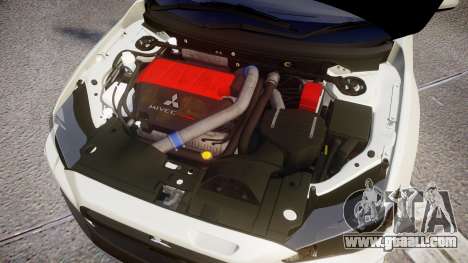 Mitsubishi Lancer Evolution X FQ400 for GTA 4