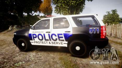 Chevrolet Tahoe 2010 Police Algonquin [ELS] for GTA 4