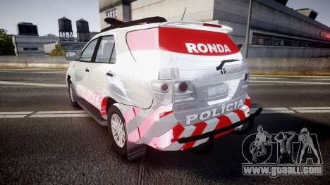 Toyota Hilux SW4 2014 Ronda PMCE [ELS] for GTA 4