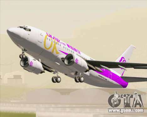 Boeing 737-500 Okay Airways for GTA San Andreas