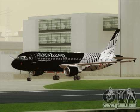 Airbus A320-200 Air New Zealand for GTA San Andreas