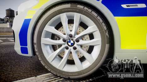 BMW 525d F11 2014 Metropolitan Police [ELS] for GTA 4
