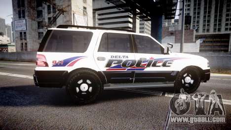 Ford Expedition 2010 Delta Police [ELS] for GTA 4