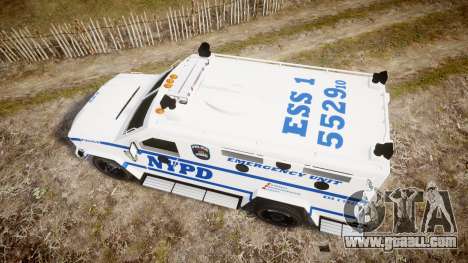 Lenco BearCat NYPD ESU [ELS] for GTA 4