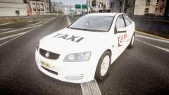 Holden Commodore Omega Queensland Taxi v3.0 for GTA 4