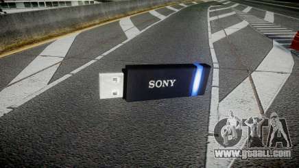 USB flash drive Sony blue for GTA 4