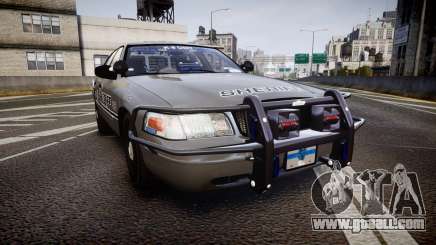 Ford Crown Victoria Sheriff K-9 Unit [ELS] pushe for GTA 4