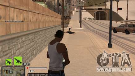 A simple C-HUD for GTA San Andreas