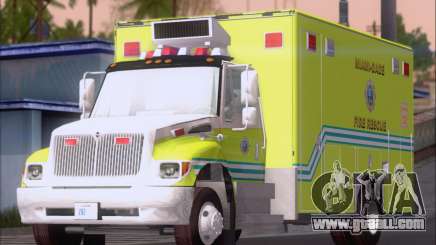 Pierce Commercial Miami Dade Fire Rescue 12 for GTA San Andreas