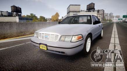 Ford Crown Victoria Unmarked Police [ELS] for GTA 4