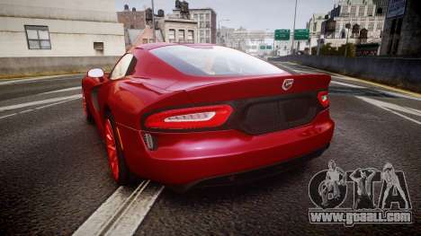 Dodge Viper SRT 2013 rims1 for GTA 4