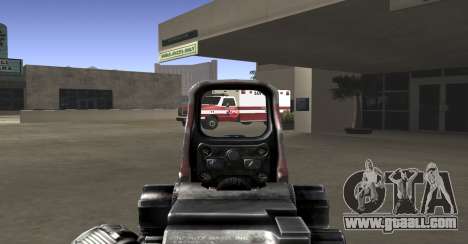 Sniper scope mod for GTA San Andreas