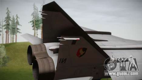 MIG 31 Estovakian Air Force for GTA San Andreas