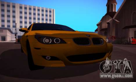 BMW M5 Gold for GTA San Andreas