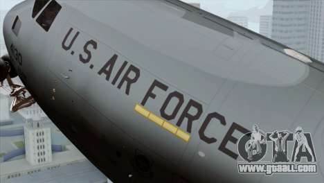 C-17A Globemaster III USAF McGuire for GTA San Andreas