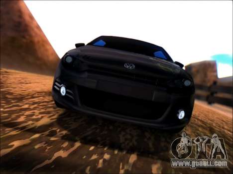 Volkswagen Scirocco Tunable for GTA San Andreas