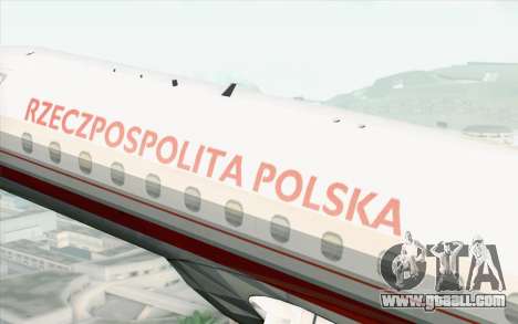 Embraer EMB-175 Republic Of Poland for GTA San Andreas