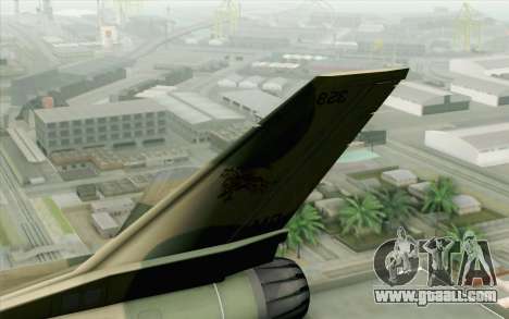 F-16 Fighter-Bomber Green-Brown Camo for GTA San Andreas