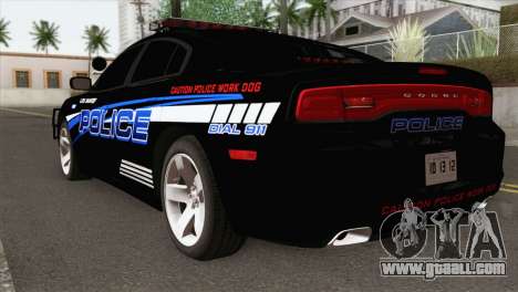 Dodge Charger 2013 LSPD for GTA San Andreas