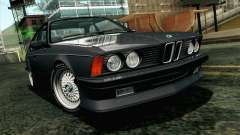 BMW M635CSI E24 1986 V1.0 EU Plate for GTA San Andreas