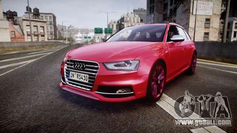 Audi S4 Avant 2013 for GTA 4