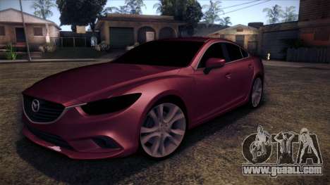Mazda 6 2013 HD v0.8 beta for GTA San Andreas