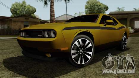 Dodge Challenger Yellow Jacket for GTA San Andreas