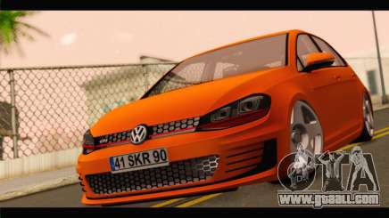 Volkswagen Golf GTI 2014 for GTA San Andreas