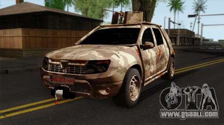 Dacia Duster Army Skin 4 for GTA San Andreas