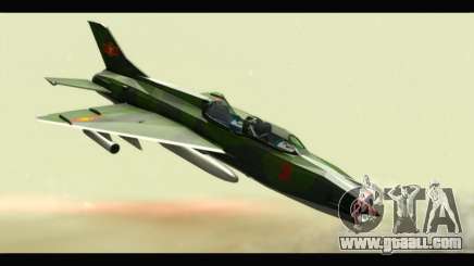 Mikoyan-Gurevich MIG-21UM Vietnam Air Force v2.0 for GTA San Andreas