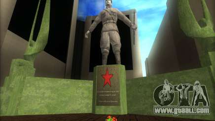 The monument to the Victory Day for GTA San Andreas